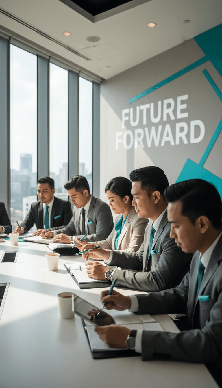 Professionals attending a takaful training session in Kuala Lumpur